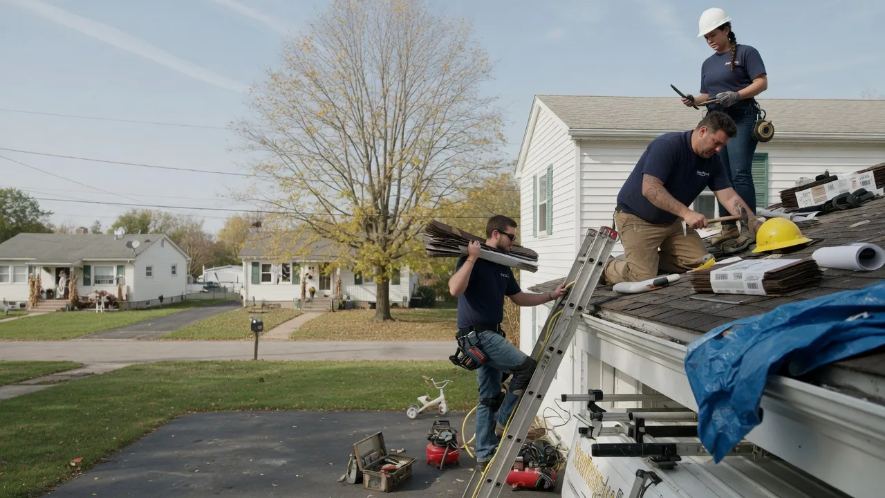 Local Roofing Contractors in Clay City, IL near me